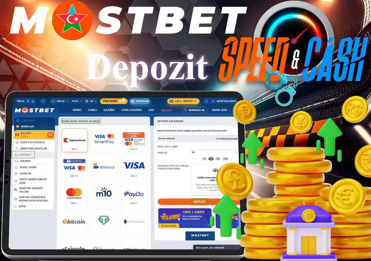 İlk depozitinizi edin