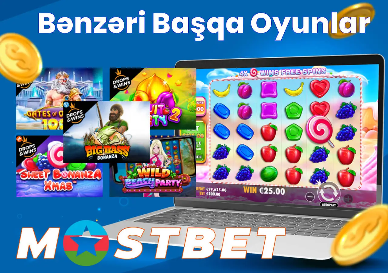 Sweet Bonanza ilə oxşar kazino oyunları