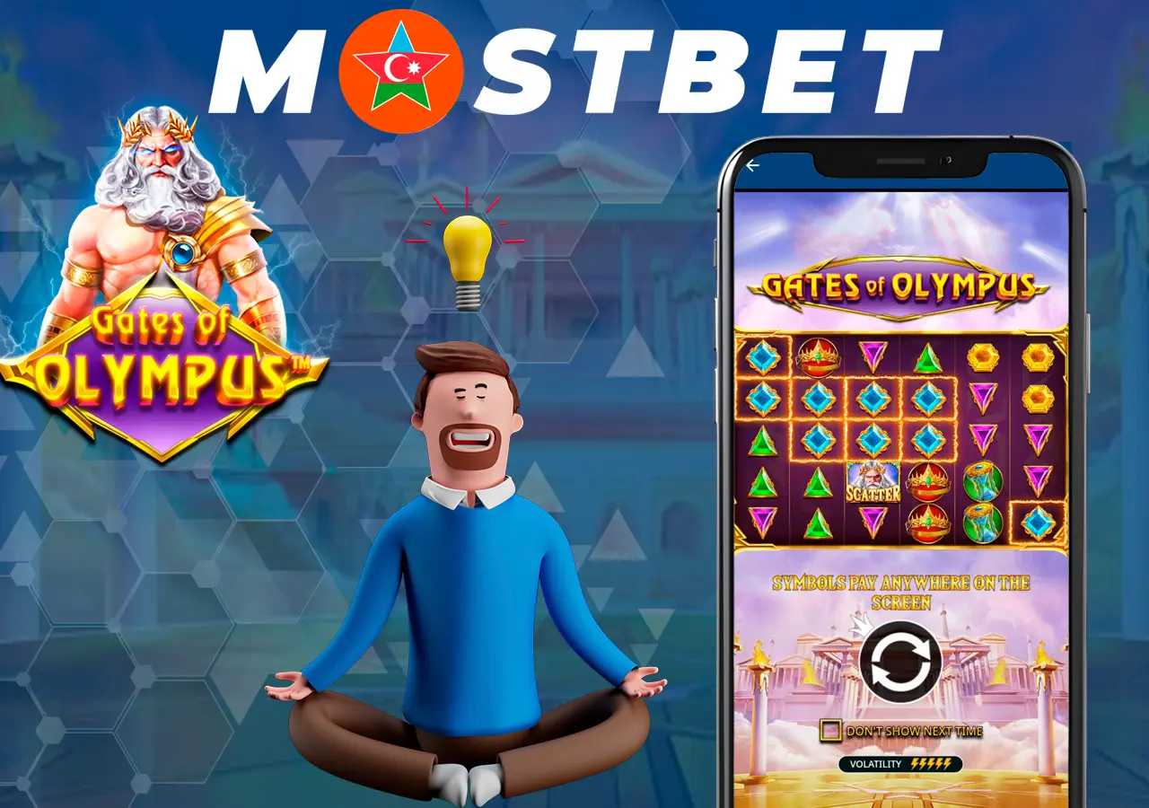 Mostbet platformasında Gates of Olympus slot oyun qaydaları
